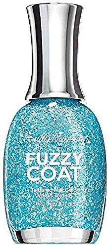 Sally Hansen Fuzzy Coat Textured Nail Colour, 9.17 ml, 700 Wool Knot blue