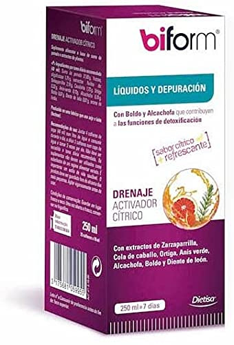 Biform Drainage Zitrusaktivator ohne Fucus 250 ml von Dietisa