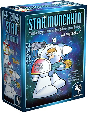 Pegasus Spiele 17158G - Star Munchkin 1+2