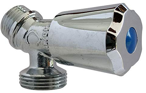 SOMATHERM FOR YOU - grifo de arandela de válvula inclinado cromo estándar M15 / M20-21/27