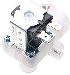 Saro Magnetventil für Eisbereiter ZB26 1-fach Eingang 3/4' Ausgang ø 10mm gewinkelt 230V
