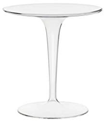 Kartell, Tip Top, Tavolino, Trasparente, 48 x 50 x 48 cm