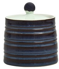 Denby USA Peveril Covered Sugar Bowl, Blue