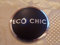 SCRITTA STEMMA ECO CHIC montante portiera LANCIA DELTA YPSILON Y MUSA ORIGINALE logo SIGLA FREGIO