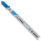 Bosch Professional 3x Jigsaw Blade T 121 BF Speed for Metal (for Steel sheets, Accessories Jigsaw)