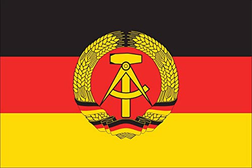 flaggenmeer® Flagge DDR 80 g/m² ca. 60 x 90 cm
