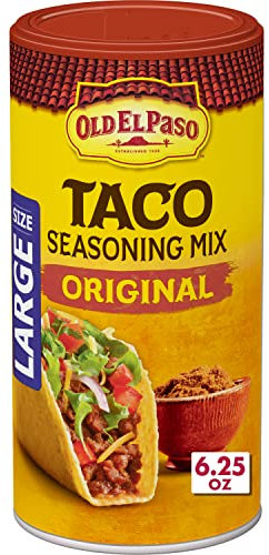Old El Paso Seasoning, Taco, 6.25-ounce