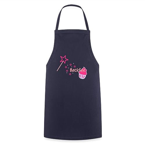 Spreadshirt Backen Backfee Kochschürze, One size, Navy