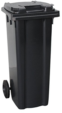 140 Litre Wheelie Bin - GREY