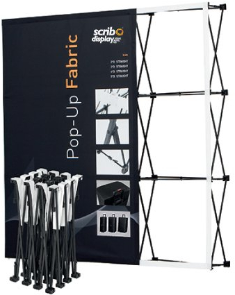 Pop-up-Stoff (224 cm breit) - Blickfang Messe, Ausstellungen Ausstellungsstand kommt mit Magnetrahmen - Ideal Blickfang für Messe, Ausstellungen und sonstigen Veranstaltungen im Freien - Pop-up Fabric (224 CM Wide) - Eye-catcher Tradeshow, Exhibitions Display Stand comes with Magnetic Frames - Ideal eye-catcher for tradeshow, exhibitions and any other outdoor events