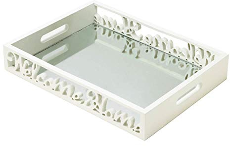 Zingz & Thingz Welcome Home Mirror Tray