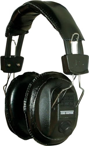Soundlab Full Size Economy Padded Headphones with Mono/Stereo Volume Controls