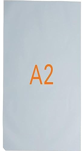 Nobo - Écran de Rechange Format A2 pour Porte-Affiche, Anti-Reflet, Flexible, 500 Microns, Facile à Nettoyer, Premium Plus, 1902375