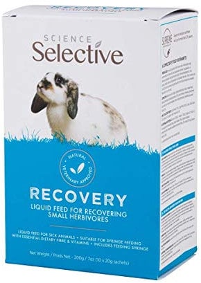 Supreme Petfoods Science Selective Recovery Liquid Food for Small Herbivores, 20 g (Pack of 10)