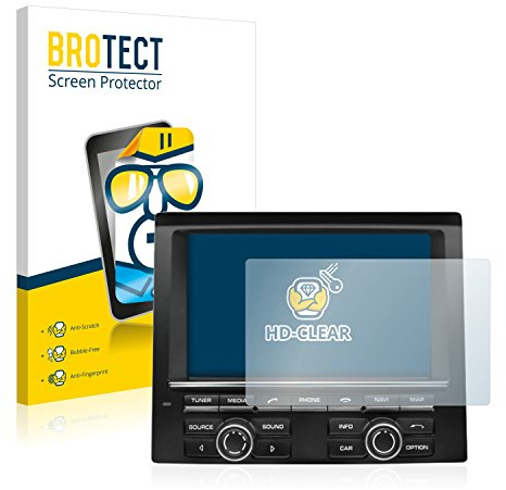 BROTECT (2 Stück Schutzfolie für Porsche PCM Macan 2015 Displayschutz Folie Made in Germany, Ultra-Klar