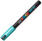 Uni-Ball Posca-marqueur Uni-Ball Posca Pointe Extra Fine 0,7 Vert Metallise