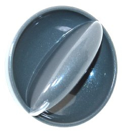 Hotpoint Washing Machine Silver Control Knob. Genuine part number C00202496