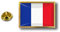 Akachafactory pins pin Badge pin's Metal avec Pince Papillon Drapeau France Francais