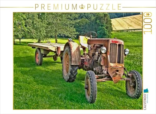 CALVENDO Puzzle EIN Motiv aus dem Kalender Traktoren - Game Over | 1000 Teile Lege-Größe 64 x 48 cm Foto-Puzzle für glückliche Stunden