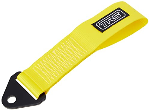 TRS-MOTORSPORT Original TRS Schlaufe Universal Abschleppschlaufe Abschleppöse Racing Yellow Tow Hook JDM Tuning GELB