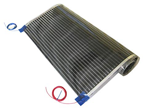 Calorique Heizbahn Infrarotheizfolie Bodenheizung Fußbodenheizung 150 W/m², 80 cm breit, 3m lang - effiziente und kostengünstige Heizung für Neubau oder Altbau-Sanierung