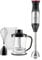 Taurus Bapi 1200 Plus Inox | Batidora de Mano Inox | 1200W de potencia | Bate y Pica Hiello | Agarre Ergonómico | 3 Accesorios | Vaso 700ml | Jarra picadora 1L.