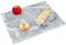 Homiu White Marble Chopping Board | Size 40 x 30 x 1.5cm | Heat Resistant Worktop Protector for Kitchen | Non-Slip Cutting Board | Hard-Wearing Chopping Board Marble | Easy to Clean
