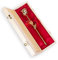 Amikado - Rose en Or et Son Coffret Personnalisé - Rose en Or éternelle, 26 cm et 24 carats - Cadeau Saint Valentin, Cadeau Maman
