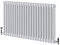 Go Bathrooms Utopia White Horizontal Radiator 600 x 1010mm Traditional Cast Iron Style 2 Column White Central Heating Living Room Radiator