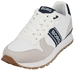 Bjorn Borg Herren R455-RTR-M Sneaker, White, 44 EU