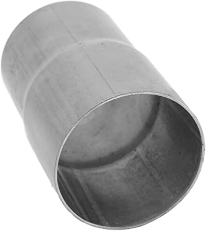 Aramox Tuyau de Raccordement de Réducteur D'échappement Tuyaux de Raccordement de Silencieux en Acier Inoxydable de 63 Mm à 60 Mm Ajustement Universel pour la Plupart des Voitures