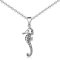 Materia Damen Kette mit Anhänger Silber 925 Seepferdchen KA-328-K142