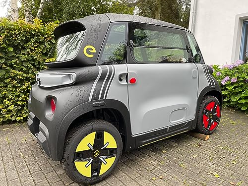 Aufkleber kompatibel mit Rocks-E | kompatibel mit ami Radkappen Dekor Felgen Design PASSGENAU Farbe frei wählbar