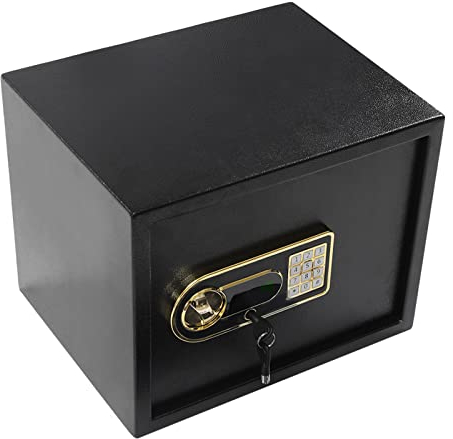 TaNeHaKi Digitaler Heimtresor,30l Safe Tresor Mit Zahlenschloss FüR Bargeld Schmuck Dokumente,Wertschutzschrank Wandtresor
