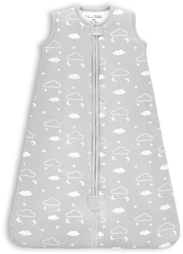 Mama Cheetah 2,5 TOG Sac de couchage d'hiver pour bébé avec fermeture à glissière dans les deux sens, Couverture de transition en coton biologique pour garçon, fille, bébé et enfant en bas âge