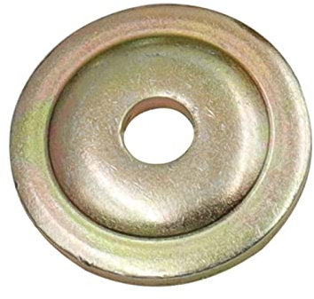 Kit d'adaptateur de tête de débroussailleuse - Plaque de butée - Rondelle de butée - Plaque de verrouillage - Écrou - Adaptateur de tête de tondeuse
