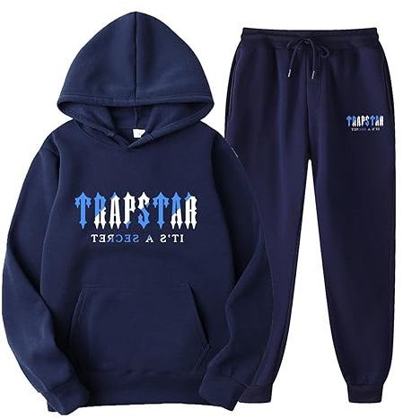 Generisch Trapstar Trainingsanzug Herren Jacke Stussy Hoodie Zipper Nfs Tracksuit Trapster Jacke Y2K Hoodie Travis Trapstar Pullover Trikot Trapstar Cap B27,M
