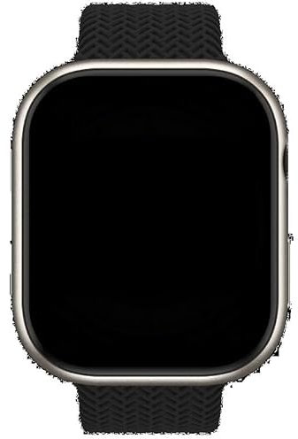 RUQIU 2024 Nuevo ChatGPT Original HK9 PRO MAX Smartwatch 2.02 pulgadas NFC Compass Serie 9 Impermeable GPS Tracker Bluetooth Llamadas Música Reloj Inteligente Hombre (negro)