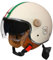 Offener Helm, Motorrad-Halbhelm, DOT/ECE-Zugelassener Motorrad-Sturzhelm Mit Sonnenblende, Retro-Vintage-Stil, Motorrad-Vespa-Jet-Helm Für Kinder, Jugendliche, Männer Und Frauen 9,M 56-57cm