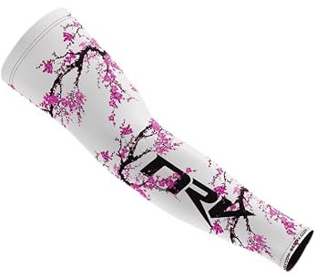 NRV Manchette de Compression Gaming Sakura – Performances d'eSport Améliorées avec Style Japonais – Conçu par des Professionnels – Durable, Respirant et Sans Friction (Rose, XL)