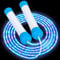 YongnKids Skipping Ropes for Kids Adults, Jump Rope Adjustable Skipping Rope Kids, School Sport Activity Skipping Rope for Girls Boys - Adults Fitness Fat Burning Jumping Rope (1P Blue Jump Rope)