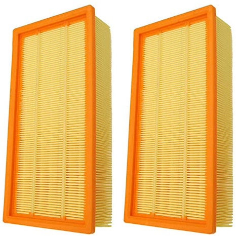 SRMAN 2X Filtre pour Aspirateur NT 65/2 AP NT 72/2 Eco TC NT75 / 2 AP Me TC