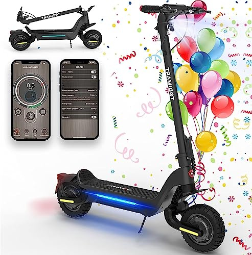 TODIMART X5S Trottinette Electrique Adulte Puissante Autonomie 85km Batterie 48V 18.2Ah Moteur 1000W*2 Trotinette électrique Adulte Tout Terrain Double Suspension Scooter Electrique