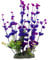 Swell Purple Nymphoides Artificial Plant Aquarium Décor
