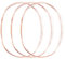 M METERXITY 3-Rolls 99.9% Soft Copper Wire, 32 Gauge 16FT Pure Copper Wire for DIY Crafting/Jewelry Making/Gardening Plant/Beading, Craft Wire [0.2mm, 5M Each]
