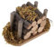 Miniatur-Puppenhausmöbel, Puppenhaus-Miniatur-Brennholzstapel, Vintage Puppenhaus Brennholzscheite Figuren, Vintage Puppenhaus-Küchen-Miniatur-Zubehör, Feengarten-Holzscheite für Wohnzimmer-Kamin-Mode