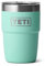 YETI Rambler Cup, Vacuum Insulated Stainless Steel Stackable Cup with Magslider Lid, Seafoam, 8 oz (236 ml)