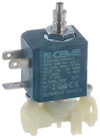Masterpart Coffee Machine Solenoid Valve 5330VN2 to Fit Delonghi EC850M, EC860M, EC860R, EPAM960 Coffee Maker Machines 5213218261