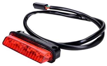 Naraku LED Rücklicht rot E3/E4 kompatibel mit Beta RR 50 Enduro ab Bj. 2014 | Kombistecker, OEM 020.40.030.80.00 kompatibel mit Beta RR 50 Supermoto ab Bj. 2014, Beta RR 125 LC Enduro / Motard 2011-2020