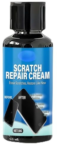 2pcs Glass Scratch Remover,Mobile Phone Screen Scratch Remover,Watch & Eyeglass Polishing Compound,Display Repair Paste & Lens Scratch Removal Cleaner,Polishing Cream,Restoration Maintenance Care